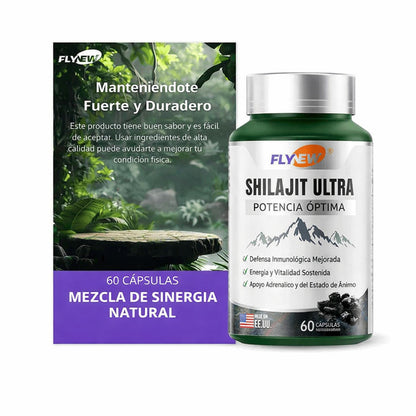 Shilajit 60X Power Max suplemento para potenciar  tu cuerpo
