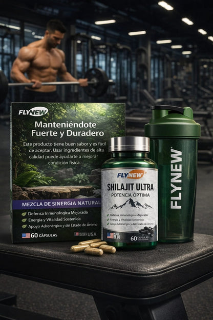 Shilajit 60X Power Max suplemento para potenciar  tu cuerpo